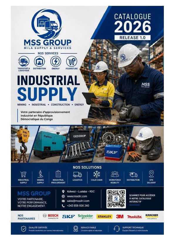 Couverture du catalogue MSS Group 2026